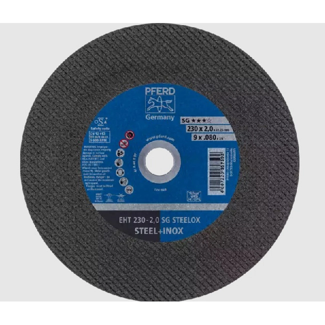 Vendita online Disco da taglio Pferd 230X2,0 A46 R SG-Steelox B22,23